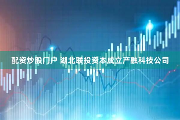 配资炒股门户 湖北联投资本成立产融科技公司